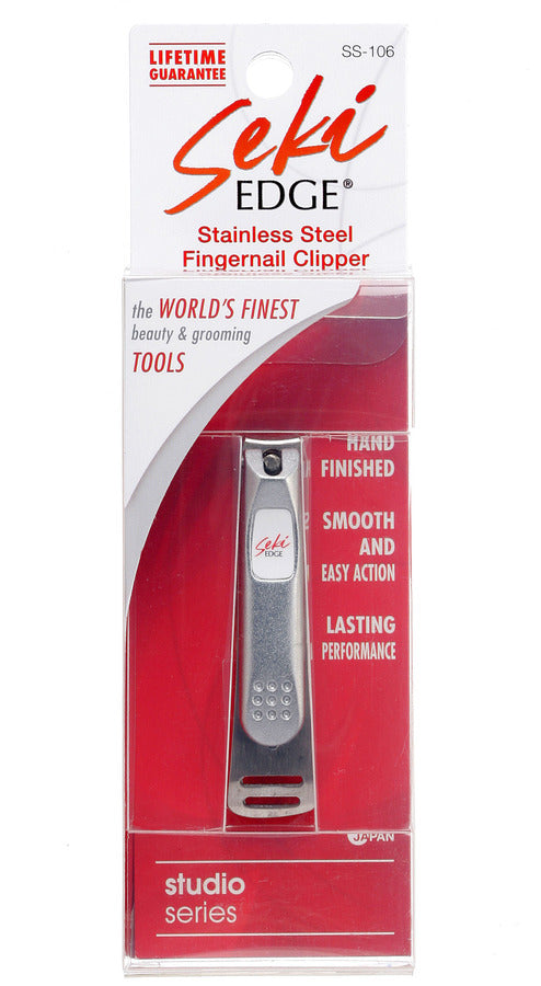 Seki Edge SS-106 Stainless Steel Fingernail Clipper