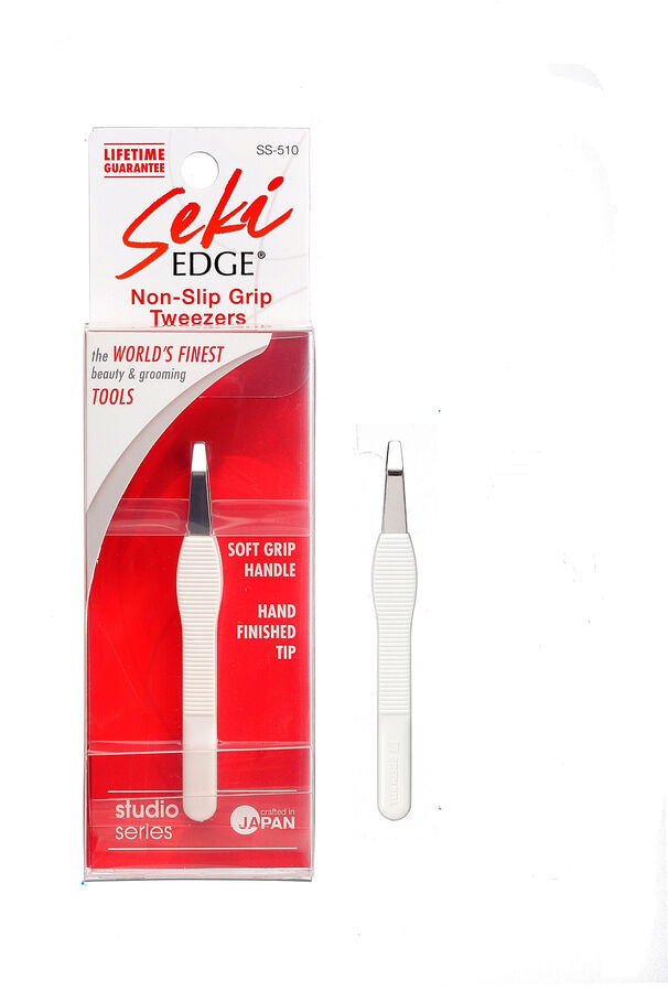 Seki Edge SS-510 Non Slip Grip Tweezers